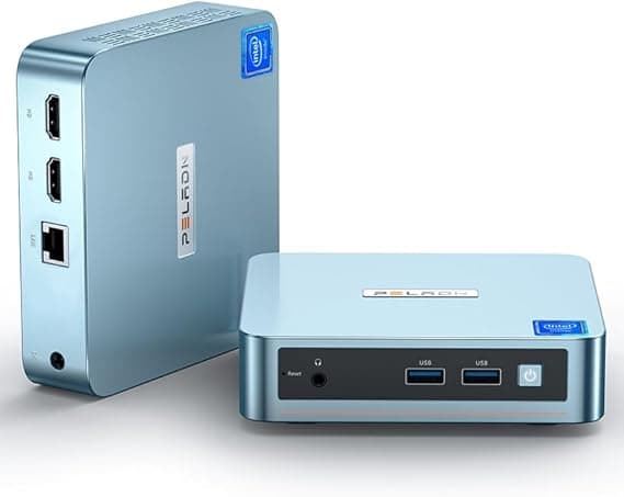 PELADN WI-4 Mini PC, Intel 11th Gen N5095(up to 2.9GHz) Win11 Pro, 16GB DDR4, 512GB SSD, Small Desktop PC with 4K HD, BT4.2, Dual HDMI Ports, 2.4G/5G WiFi, and Gigabit Ethernet Support on Amazon.ae - Price Tracker