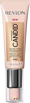 Revlon PhotoReady Candid Natural Finish Foundation with Anti Pollution Antioxidant Anti-Blue Light Ingredients 22ml, 420 Sun Beige, 1 Count - Best Deal Finder