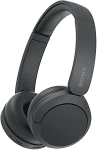 Sony WH-CH520 Wireless Headphones, 50 hours battery life, Clearer hands-free calling, Multipoint Connection, On-ear style, Black, UAE Version - 1-Year warranty on Amazon.ae - Price Tracker
