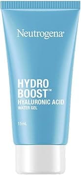 Neutrogena Hydro Boost Hyaluronic Acid Hydrating Water Gel Daily Face Moisturizer For All Skin Types, 15 g on Amazon.ae - Price Tracker