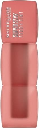 Maybelline New York, Super Stay Teddy Tint Plushwear and Transferproof, Delivers up to 12 hours of Long-lasting Blurred Matte Soft Lip Color, 15 SKINNYDIP on Amazon.ae - Price Tracker