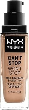 NYX PROFESSIONAL MAKEUP Can'T Stop Won'T Stop Full Coverage Foundation, Medium Buff 10.5 on Amazon.ae - Price Tracker