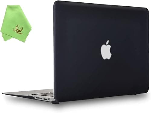 UESWILL Smooth Touch Matte Hard Shell Case Cover for MacBook Air 11 inch (Model: A1370/A1465) + Microfibre Cleaning Cloth, Black on Amazon.ae - Price Tracker