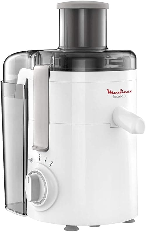 MOULINEX Juicer | Fruitelia Juice Extractor | 350 Watts | White | Plastic/Stainless Steel | 2 Years Warranty |JU370127 على Amazon.ae - متتبع الأسعار