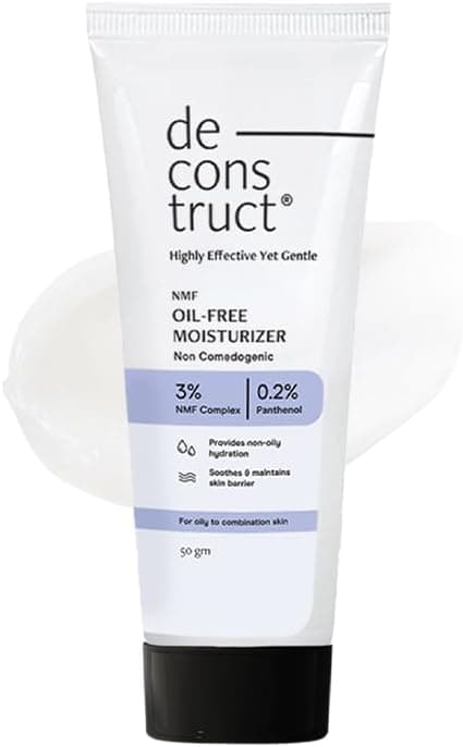 Deconstruct NMF Hydrating Face Moisturizer| 3% NMF Complex |Oil Free Non-Comedogenic Lightweight Gel Moisturizer| For Oily to Combination Skin | 50 gm on Amazon.ae - Price Tracker