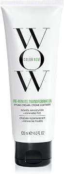 COLOR WOW One-Minute Transformation Styling Cream | Anti-Frizz Styling Cream | Instantly Smooths & Hydrates Hair | For Dry & Frizzy Hair | Avocado Oil & Conditioning Agents | 120ml | Instant frizz fix with slick finish. Smooths and tames. Avocado oil & omega 3s hydrate and repair. على Amazon.ae - متتبع الأسعار
