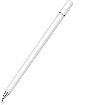 Super Aluminum Light Weight Capacitive Stylus Pen for Touch Screen Devices with Fine Point Disc Compatible with All i.O.S and Smart Android Phone & Tablets (White) on Amazon.ae - Price Tracker