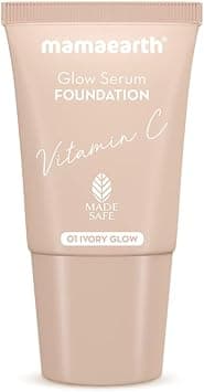 Mamaearth Glow Serum Foundation-01 Ivory Glow 18 ml - Best Deal Finder