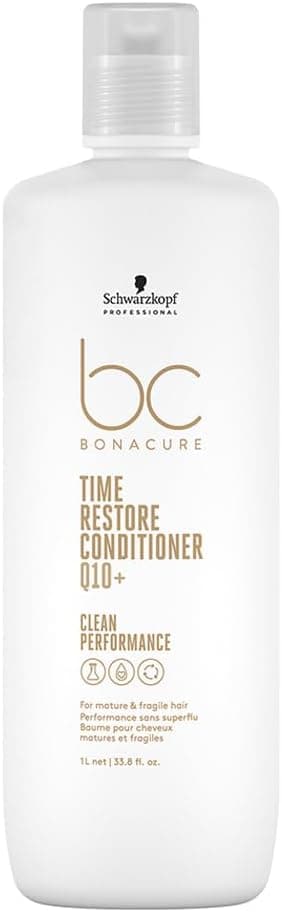 Schwarzkopf Professional Bonacure Time Restore Conditioner with Q10+ | For Mature Hair | 1000ml on Amazon.ae - Price Tracker