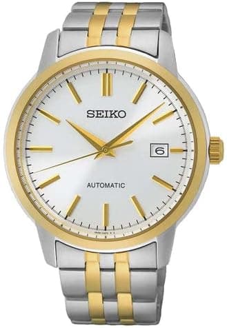 SEIKO Essentials TT Automatic Silver Dial, Silver, Automatic Watch on Amazon.ae - Price Tracker