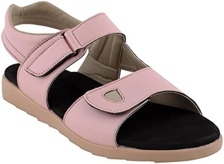 Health FIT Extra Soft Ortho Care Diabetic & Orthopedic Sandal/Doctor Sandal Footwear with Arch Support Women Brown on Amazon.ae - Price Tracker