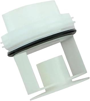 Washer Drainage Pump Cover, Replacement Washing Machine Drainage Pump Drain Outlet Seal Cover Plug, Compatible with Siemens Bosch WM1095/1065 WD7205, White on Amazon.ae - Price Tracker