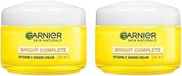 Garnier Bright Complete Vitamin C Serum Cream UV, 45g (pack of-2)(90g) - Best Deal Finder