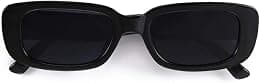 BOJOD Rectangle Sunglasses for Women Retro Fashion Sunglasses UV 400 Protection Square Frame Eyewear - Best Deal Finder
