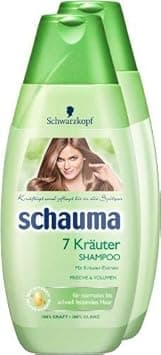 Schauma 7 Herbal Shampoo (2 x 400 ml) by Schauma on Amazon.ae - Price Tracker