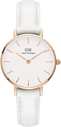 Daniel Wellington Petite Bondi Watch, Italian White Leather Band on Amazon.ae - Price Tracker
