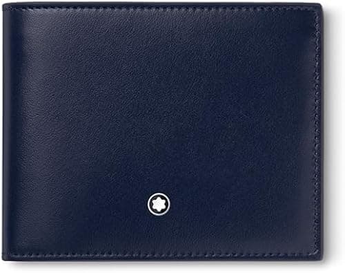 Montblanc Meisterstuck 6-Card Wallet, Ink Blue on Amazon.ae - Price Tracker