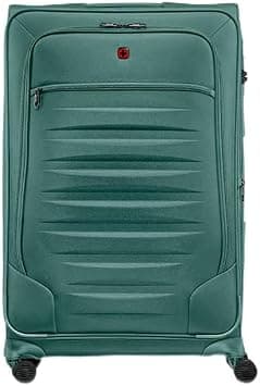 Wenger Checklite Ii 80Cm 4 -Double wheeled Expandable Softside Trolley - Green على Amazon.ae - متتبع الأسعار