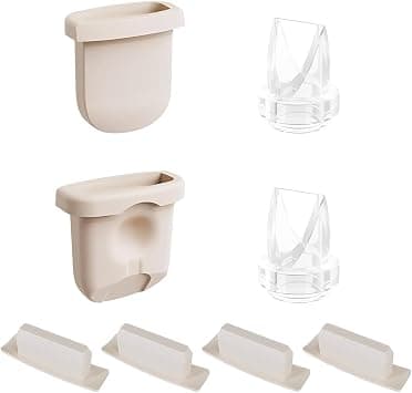 8 Pieces Replacement for eufy Breast Pumps, Includes Silicone Diaphragms Duck Spout Valves and Nozzle Covers Durable Breast Pump Accessories Compatible with eufy S1 Pro/S1/E10/E20 على Amazon.ae - متتبع الأسعار