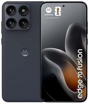 MOTOROLA Edge 70 Fusion 5.5G, 12GB+12GB RAM Boost, 256GB, 6.8" pOLED 144Hz Display, Sony LYTIA Camera, 7000mAh, IP68/IP69, PANTONE Silhouette (UAE Type Approved) على Amazon.ae - متتبع الأسعار