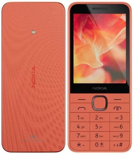 Nokia 215 4G Dual SIM Keypad Phone, 4G, Long Battery Life, Games, FM Radio, Durable Design, Peach on Amazon.ae - Price Tracker