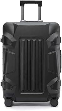 Skycare Carry On Luggage - Airline Lightweight Hardside Spinner Suitcase, USB Charging, Front Pocket, and Cup Holder (Black-2) on Amazon.ae - Price Tracker