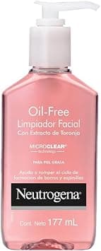 Neutrogena Oil-Free Pink Grapefruit Pore Cleansing Acne Wash and Daily Liquid Facial Cleanser with 2% Salicylic Acid Acne Medicine and Vitamin C, 6 fl. oz - Best Deal Finder