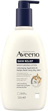 Aveeno Skin Relief Moisturising Lotion, Soothes Skin From Day 1, Body Lotion for Very Dry and Irritable Skin Care, 500ml, Label/packaging may vary - Best Deal Finder