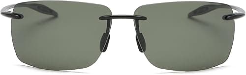 Rimless Polarized Sports Sunglasses for Men Women Driving Running Fishing Golf 100% UV Blocking Glasses Mirror Lens Shades on Amazon.ae - Price Tracker