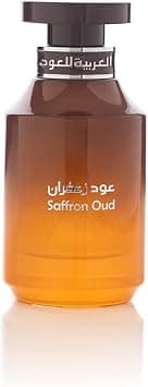 عطر عود زعفران، عطر بخاخ او دي بارفان مع جوزة الطيب والباتشولي والياسمين للجنسين من العربية للعود (سعة 100 مل) - دليلك لأفضل العروض