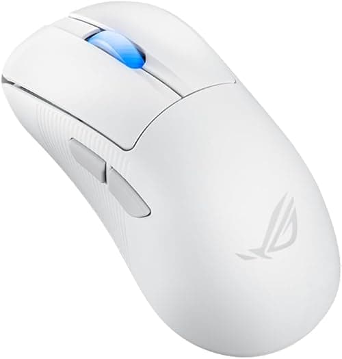 ASUS ROG Keris II Ace Wireless Gaming Mouse, 54g Lightweight, AimPoint Pro 42K Optical Sensor, Optical Micro Switches, SpeedNova Wireless, ROG Polling Rate Booster, Esports & FPS Gaming, White on Amazon.ae - Price Tracker