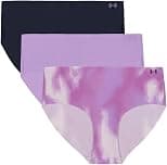 Under Armour Womens Pure Stretch No Show Novelty Hipster Underwear Bottoms (pack of 1) - Best Deal Finder