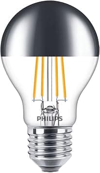 Philips LED Premium Classic Dimmable A60 Crown Mirror Light Bulb [E27 Edison Screw] 7.2W - 50W Equivalent, Warm White (2700K) - Amazon.ae Price Tracker