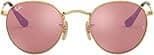 Ray-Ban Rb3447n Round Flat Lens Polarized Sunglasses - Best Deal Finder