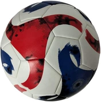 Football Soccer Ball, Thermo Bonded Size 5 – Durable, High-Performance Ball for Matches & Training, Red, Blue, Black on Amazon.ae - Price Tracker
