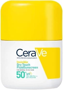 CeraVe Invisible Dry Touch Fluid Sunscreen SPF 50+ 50 ml - Best Deal Finder