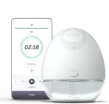 Elvie Wearable Electric Breast Pump | Hands-Free, Smartest, Quietest Pump | No Tubes, App Connected Portable Pump | 24mm/28mm Shields Included - Single on Amazon.ae - Price Tracker