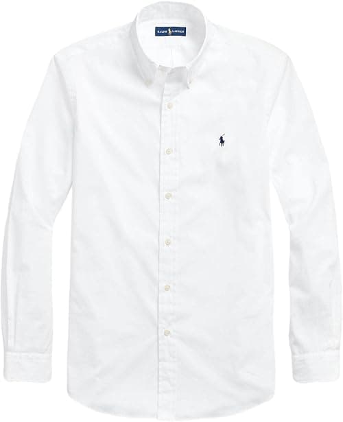 Polo Ralph Lauren Mens Slim Stretch Poplin Shirt on Amazon.ae - Price Tracker