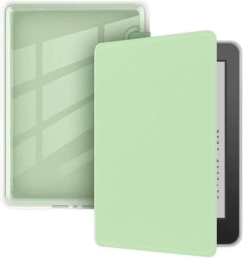 Vurtboly Acrylic Case for All-new 7" Kindle Paperwhite 12th Generation 2024&Kindle Colorsoft Signature Edition 2024, Ultra Clear Hard Transparent Cover Back Light Shell with Auto Wake/Sleep (Green) on Amazon.ae - Price Tracker