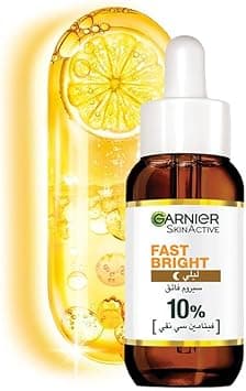Garnier Skin Active Fast Bright Overnight Booster Face Serum with 10% Pure Vitamin C, 30ml - Amazon.ae Price Tracker