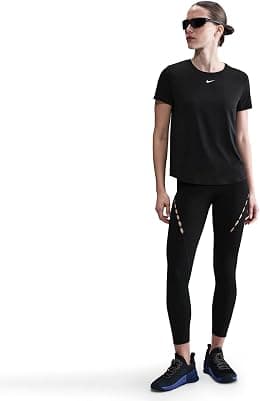 Nike Womens ONE CLASSIC DF SS TOP WT TEES AND T-SHIRTS - Best Deal Finder