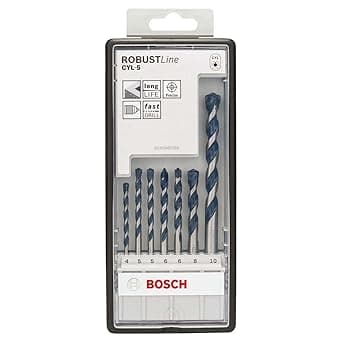 Bosch Professional 7 pcs. CYL-5 Concrete Drill Bit Set (for Concrete, Ø 4-10 mm, Robust Line, Accessories for Impact Drills) - Amazon.ae Price Tracker