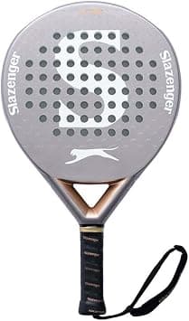 Slazenger Padel SLZ Light Round Graphite Racket, Sean Silver - Best Deal Finder