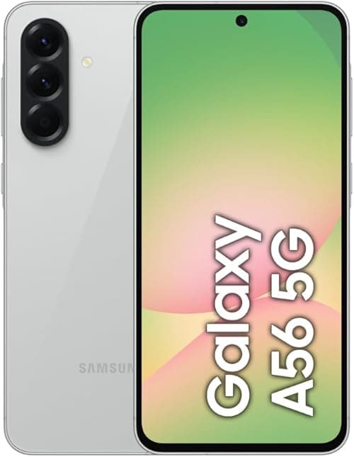 Samsung Galaxy A56 5G, Android Smartphone, 256GB Storage, 8GB RAM, Awesome Lightgray, 6x OS Upgrades, Large Display, Long Battery Life (UAE Version) on Amazon.ae - Price Tracker