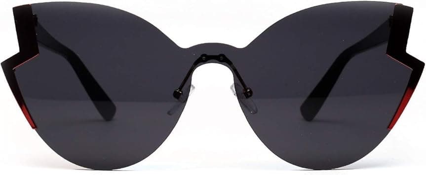 Butterfly Type Cat Eye Sunglasses Distaff Retro Style UV Protection for Remote Drive Travel Sunglasses for Women (Color : Black) on Amazon.ae - Price Tracker