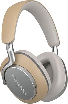 Bowers & Wilkins PX8 Flagship Noise Cancelling Wireless Over Ear Headphones with Bluetooth 5.0 & Quick Charge, 30 Hours of High-Resolution Playback and Built-In Microphone - Tan on Amazon.ae - Price Tracker