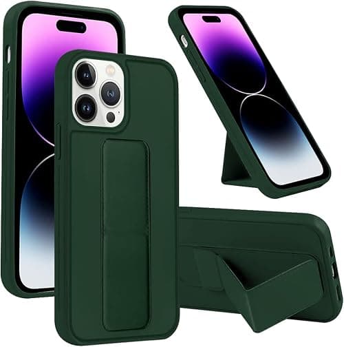 MARGOUN For iPhone 14 Pro Max Case Cover Finger Grip holder Phone Car Magnetic Multi-function Shockproof Protective Case Two-in-one Phone holder Case (dark green, iPhone 14 Pro Max) on Amazon.ae - Price Tracker