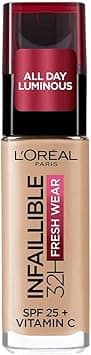 L’Oréal Paris Infallible 24H Freshwear Liquid Foundation, 125 Natural Rose, 30 ml on Amazon.ae - Price Tracker