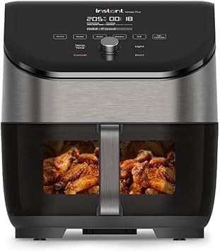 Instant Vortex 5.7L, 1700W Digital Air Fryer Single ClearCook Drawer and 6 Smart Programmes - Air Fry, Bake, Roast, Grill, Dehydrate, Reheat, 2 Years Manufacturer's Warranty on Amazon.ae - Price Tracker