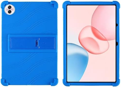 for Honor Pad 10 Case 12.1 inch 2025 Tablet with PC Kickstand, Soft Silicone, Washable, Thickened Corner Shockproof Case, Blue على Amazon.ae - متتبع الأسعار
